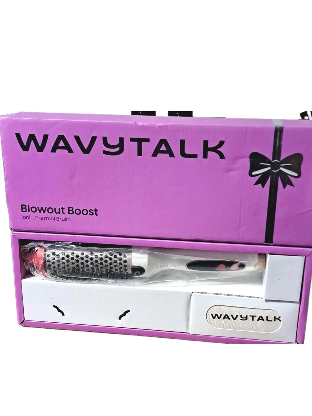 Blowout Boost Ionic Thermal Round Brush — Pink/Black